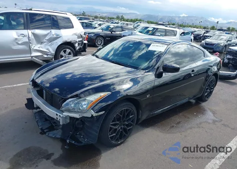 2014 Infiniti Q60 z USA, uszkodzony, nr VIN JN1CV6EL9EM131435